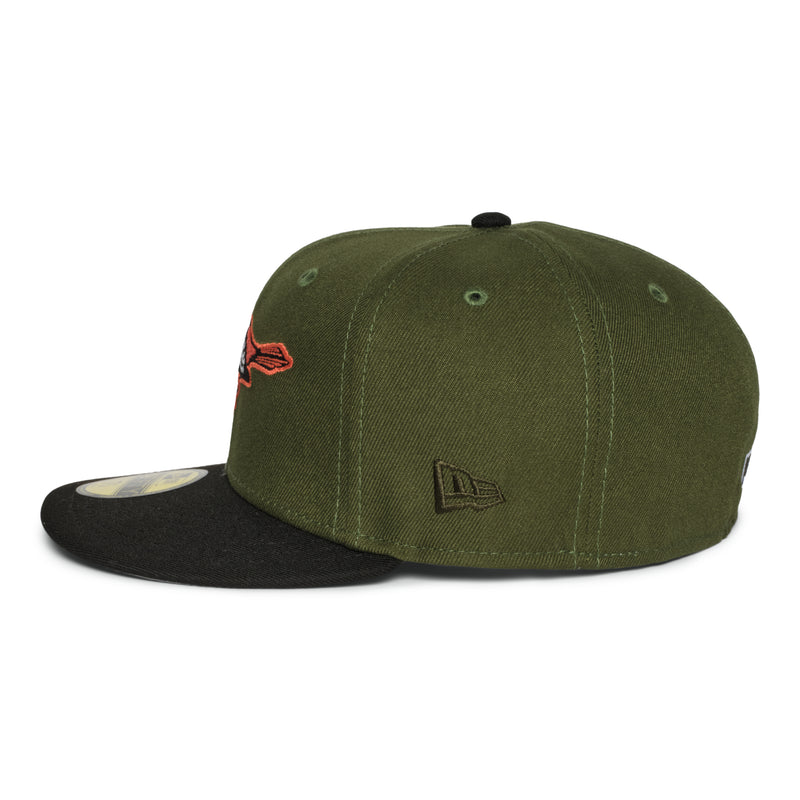 Baltimore Orioles Dark Olive and Black 60Th Anniversary