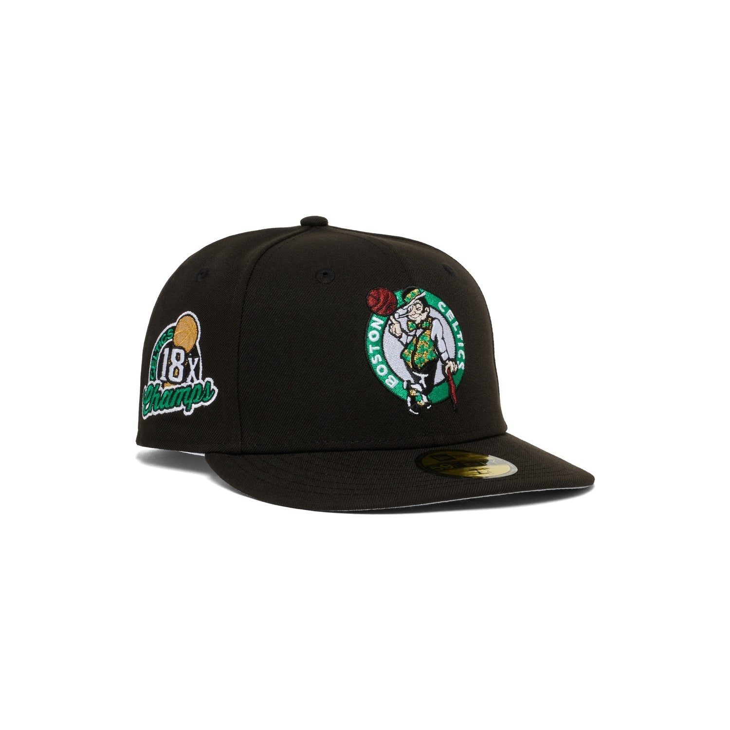 Boston Celtics All Black 18X Champs