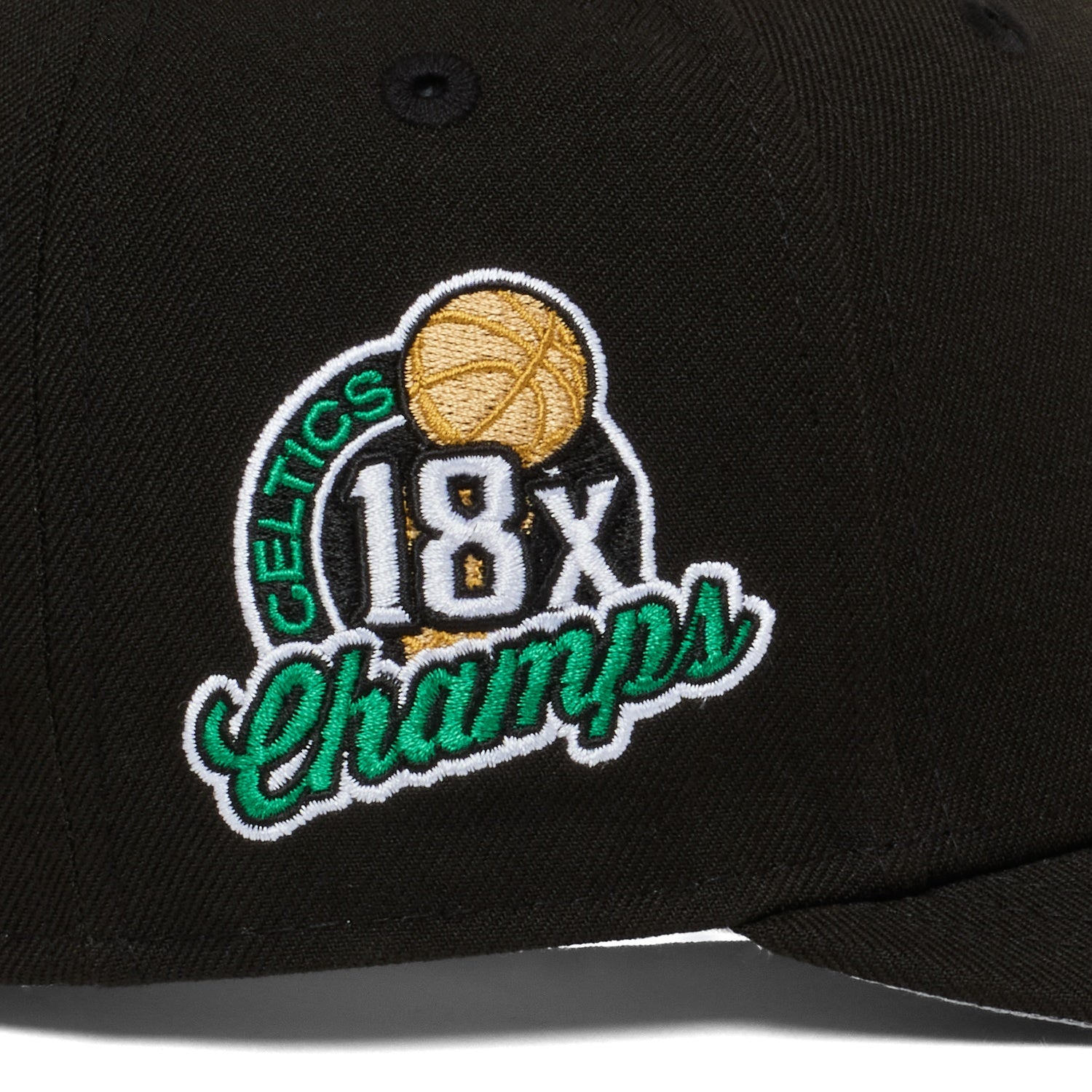 Boston Celtics All Black 18X Champs