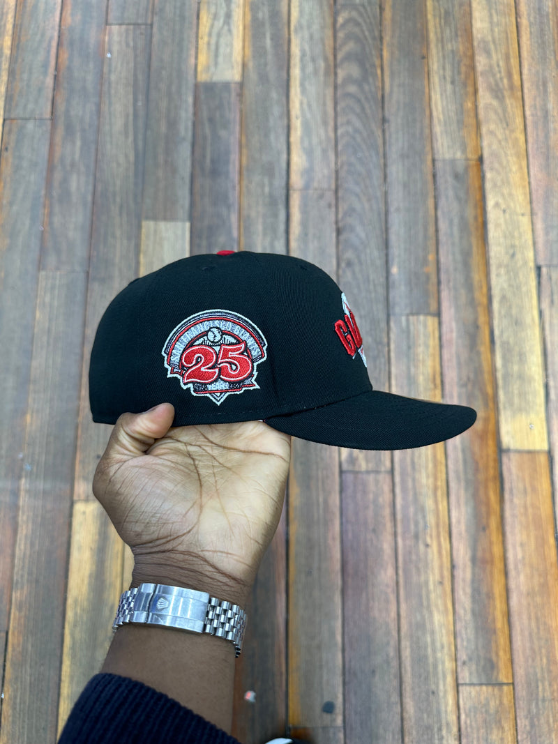 San Francisco Giants All Black w/ Red UV 25 Years