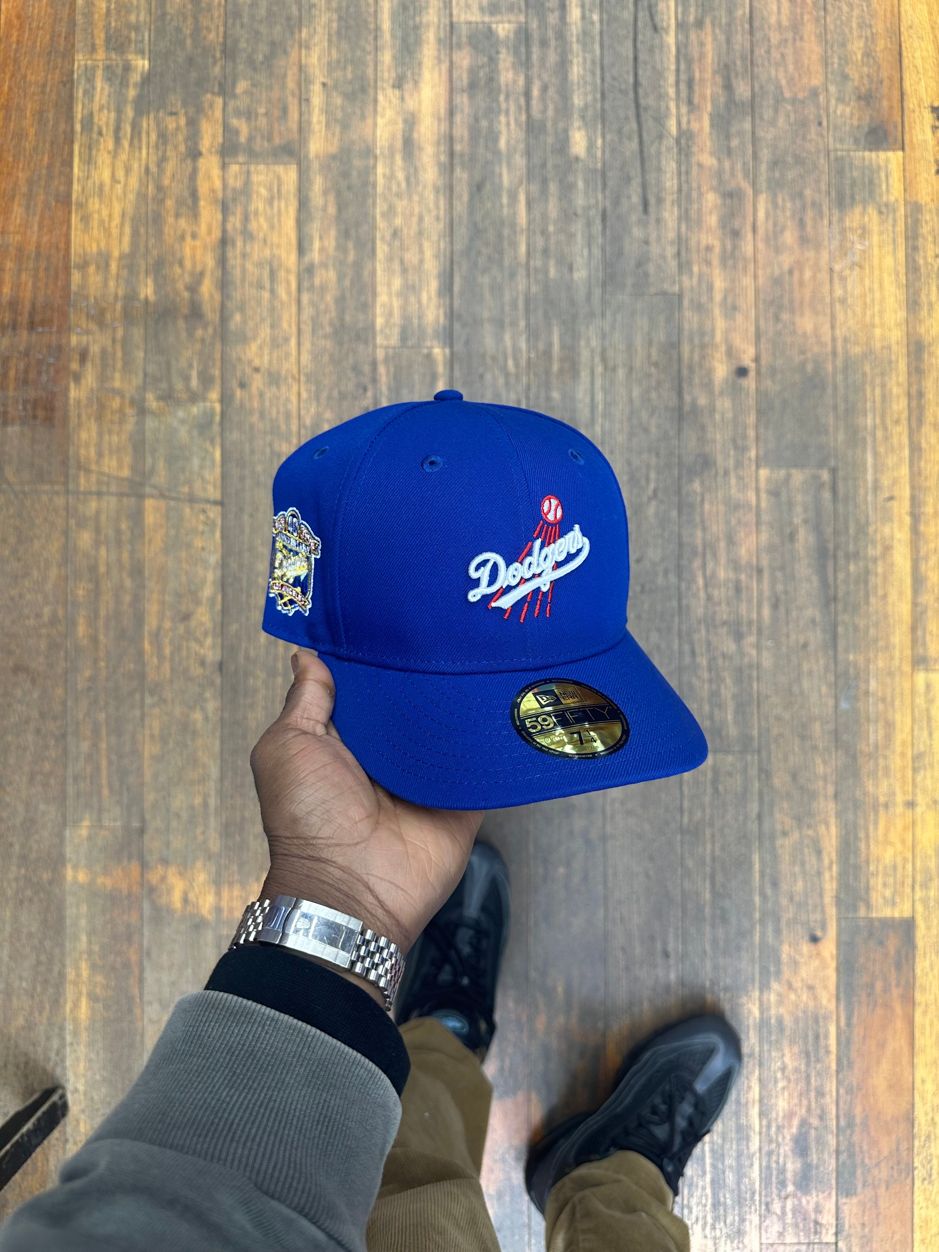 Los Angeles Dodgers All Royal Blue Script 40th