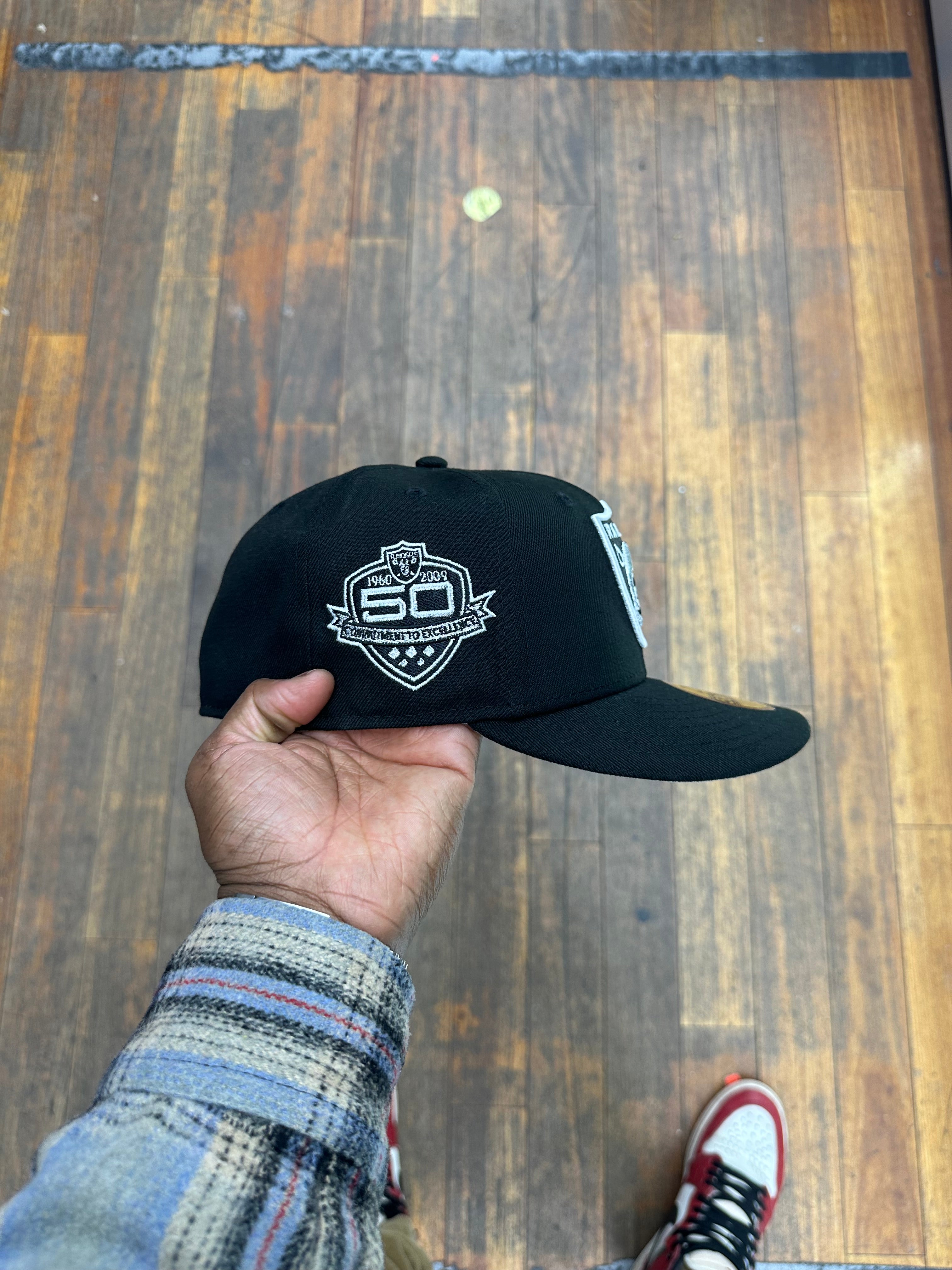 Las Vegas Raiders All Black 50Th Anniversary