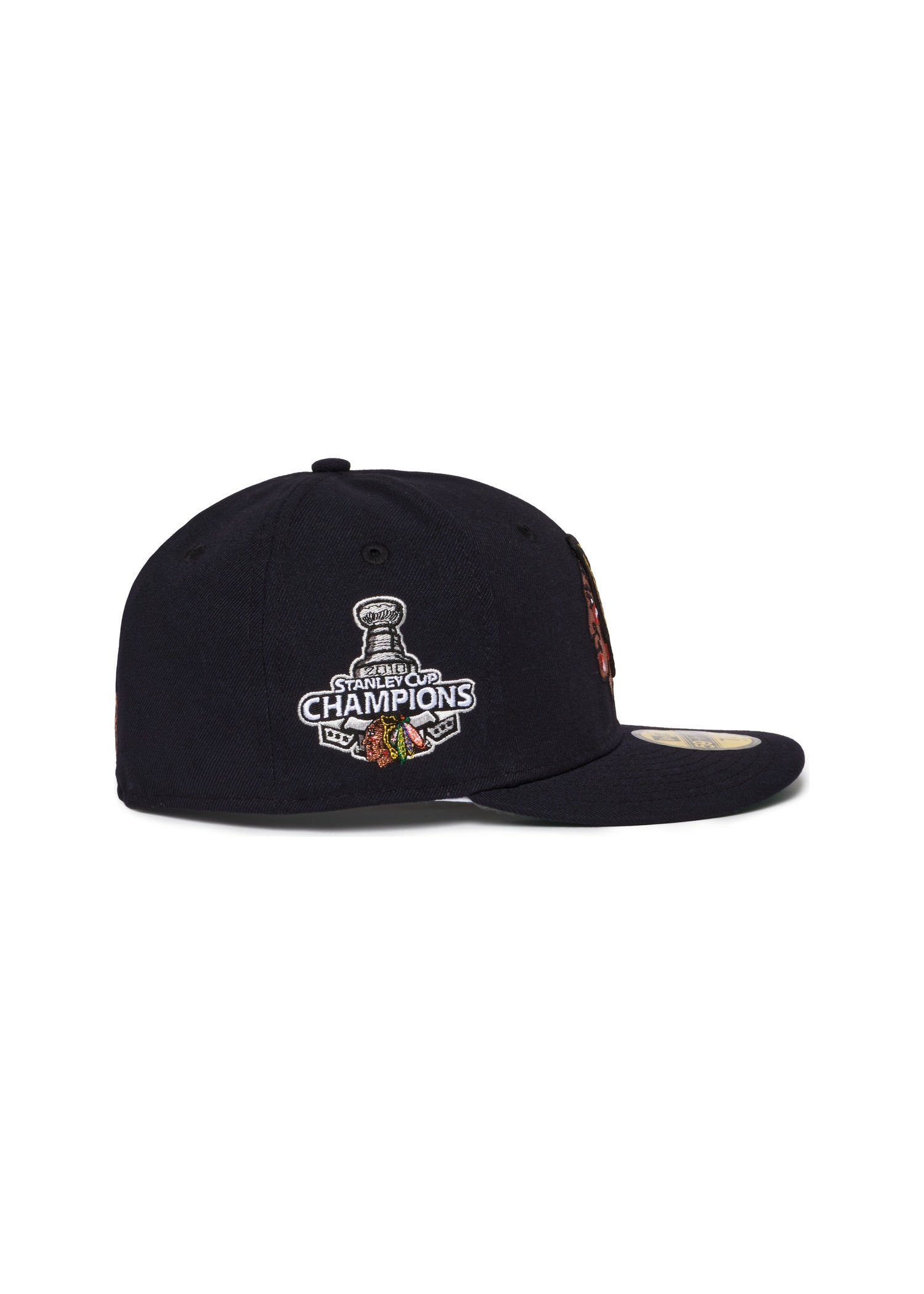 Chicago Black Hawks All Navy Copper Logo 2010 World Series