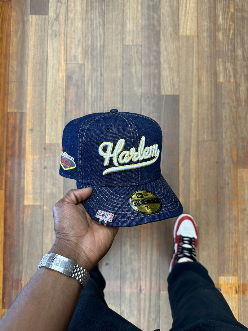 Harlem Navy Denim 5950 Fitted