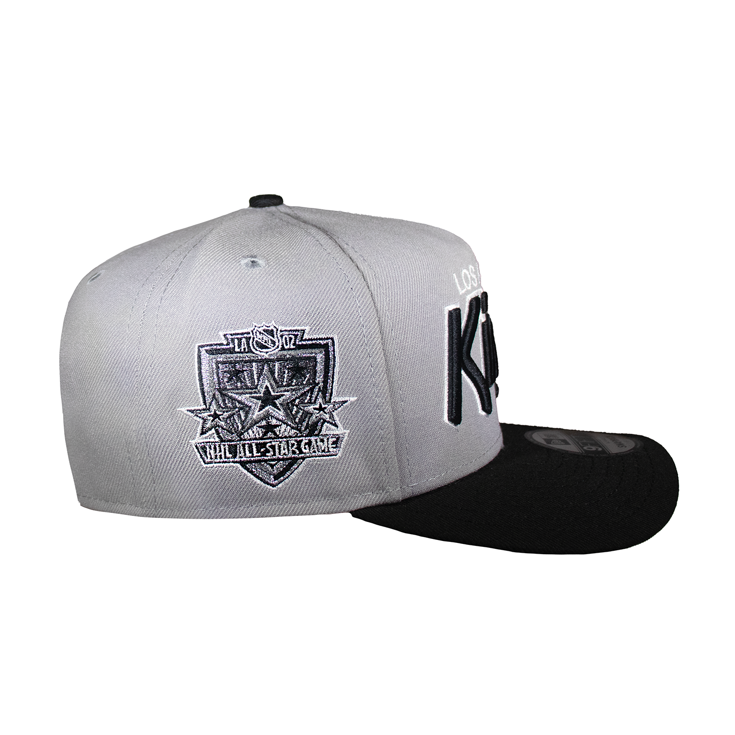 Los Angeles Kings Grey & Black 950 AFrame Snap Back