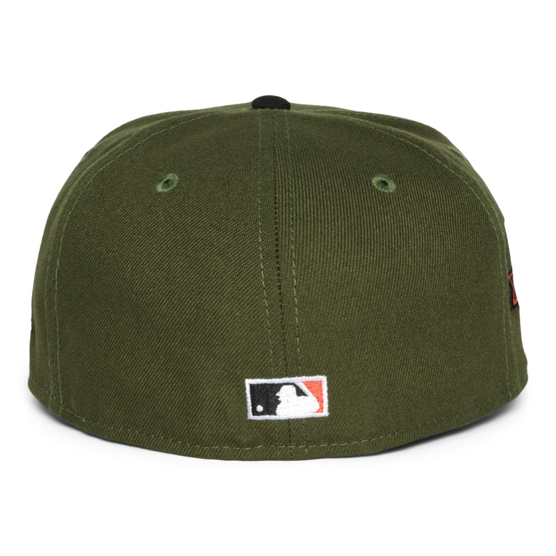 Baltimore Orioles Dark Olive and Black 60Th Anniversary