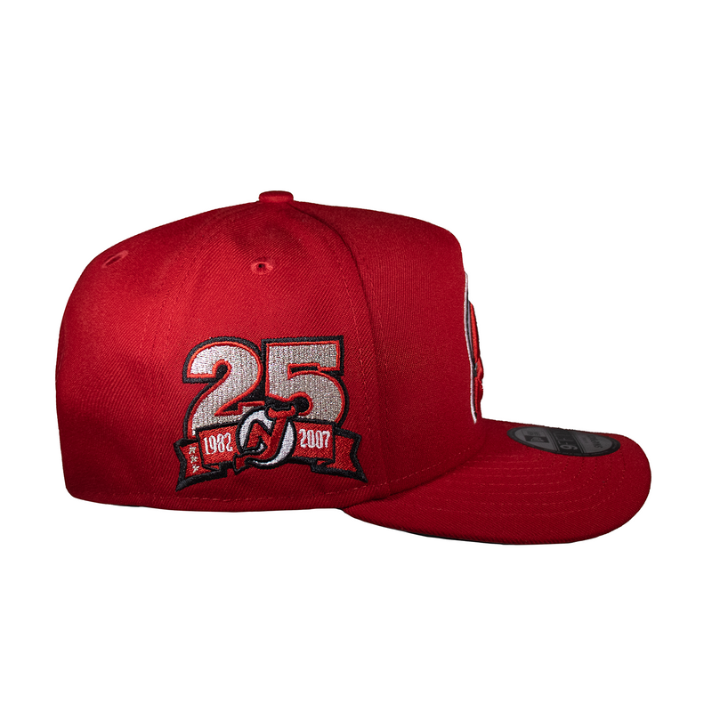 New Jersey Devils All Red 950 AFrame Snap Back
