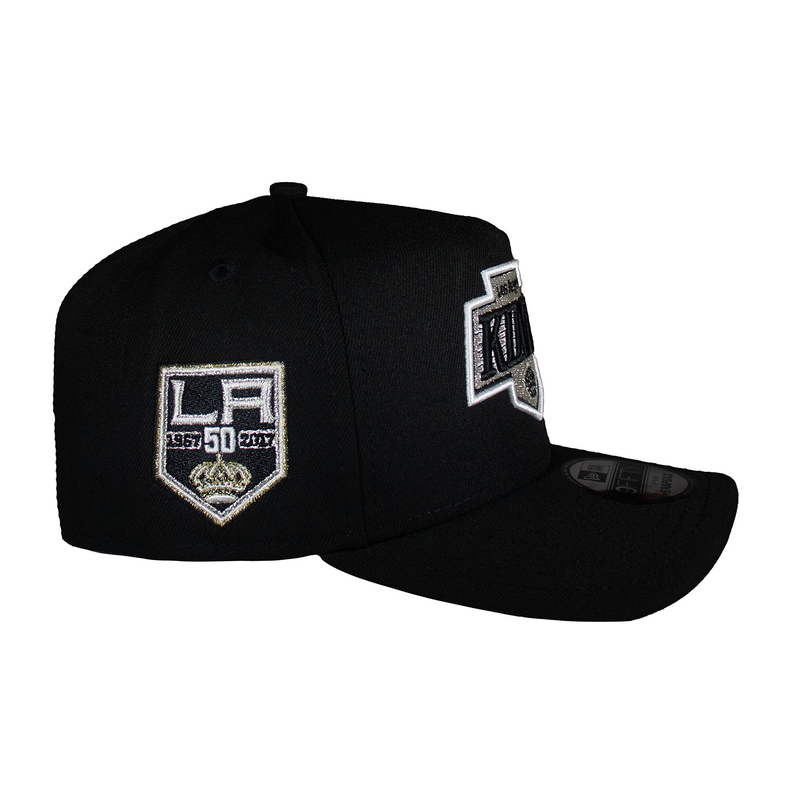 Los Angeles Kings All Black 950 AFrame Snap Back