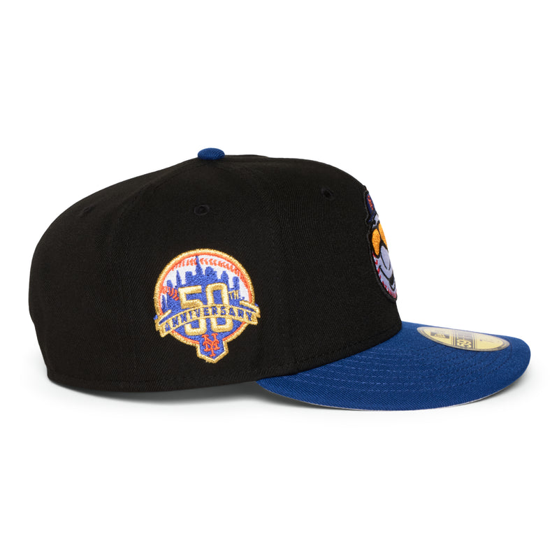 New York Mets Black and Royal Baseball Mascot 50Th