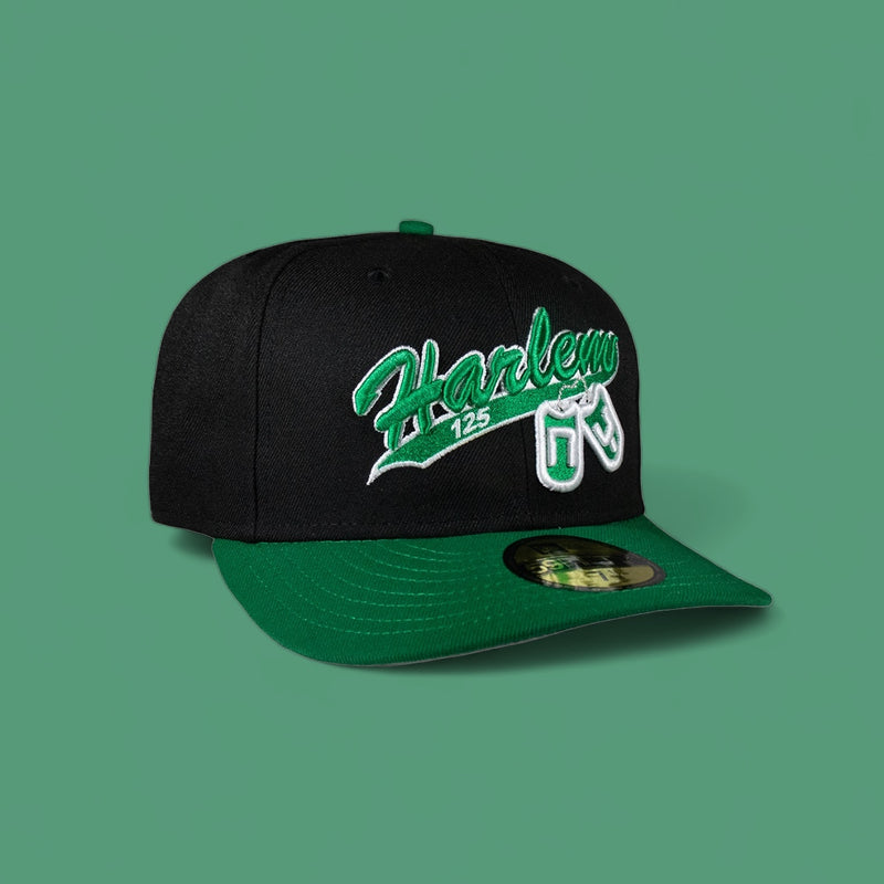 Harlem New York Black and Green 5950 Fitteds