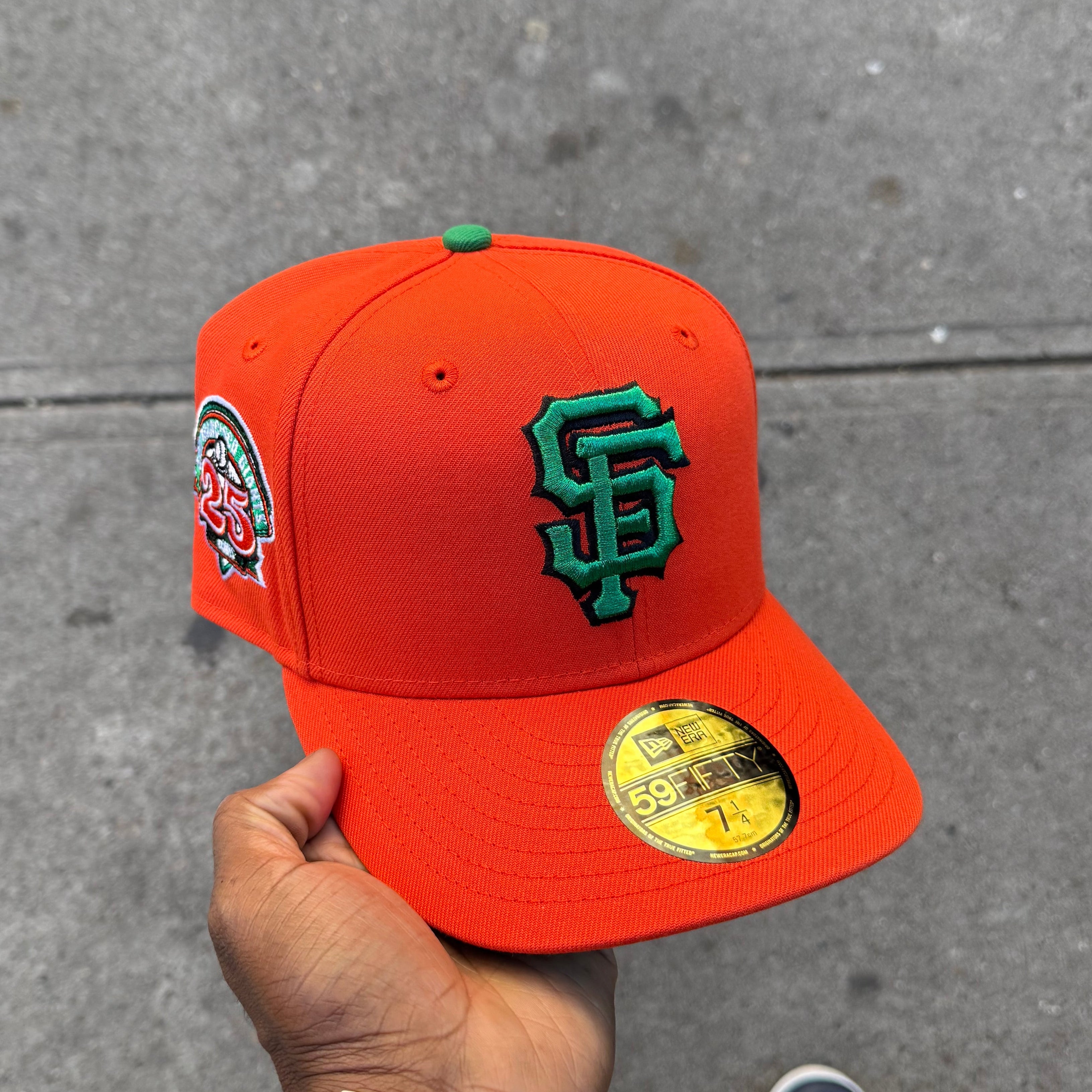 San Francisco All Orange Green Logo 25 Years