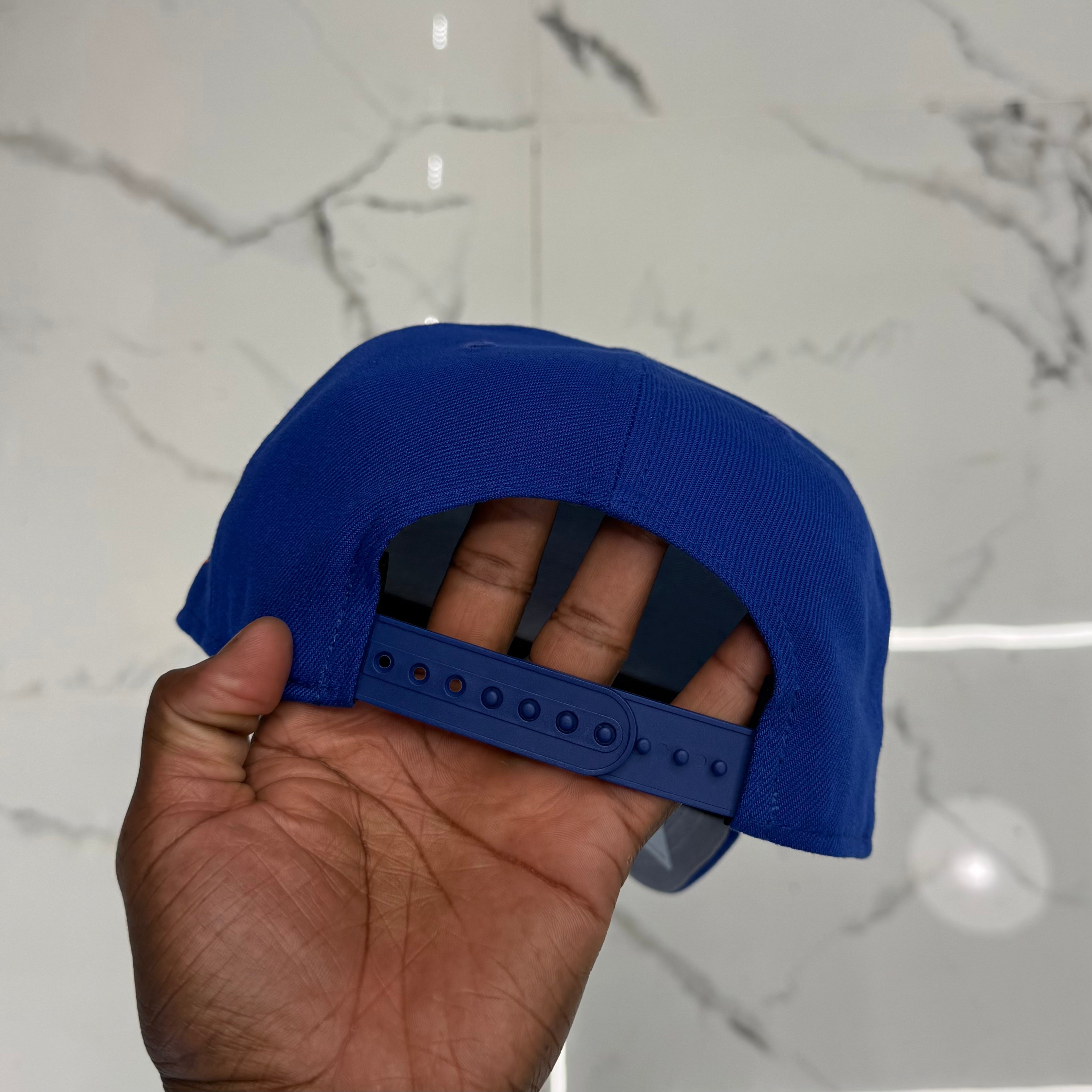 New York Knicks All Royal 950 AFrame 2026 Champs Snap Back