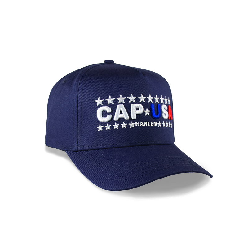 CAP USA All Navy Blue SnapBack