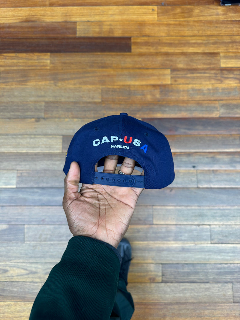 CAP USA All Navy Blue SnapBack