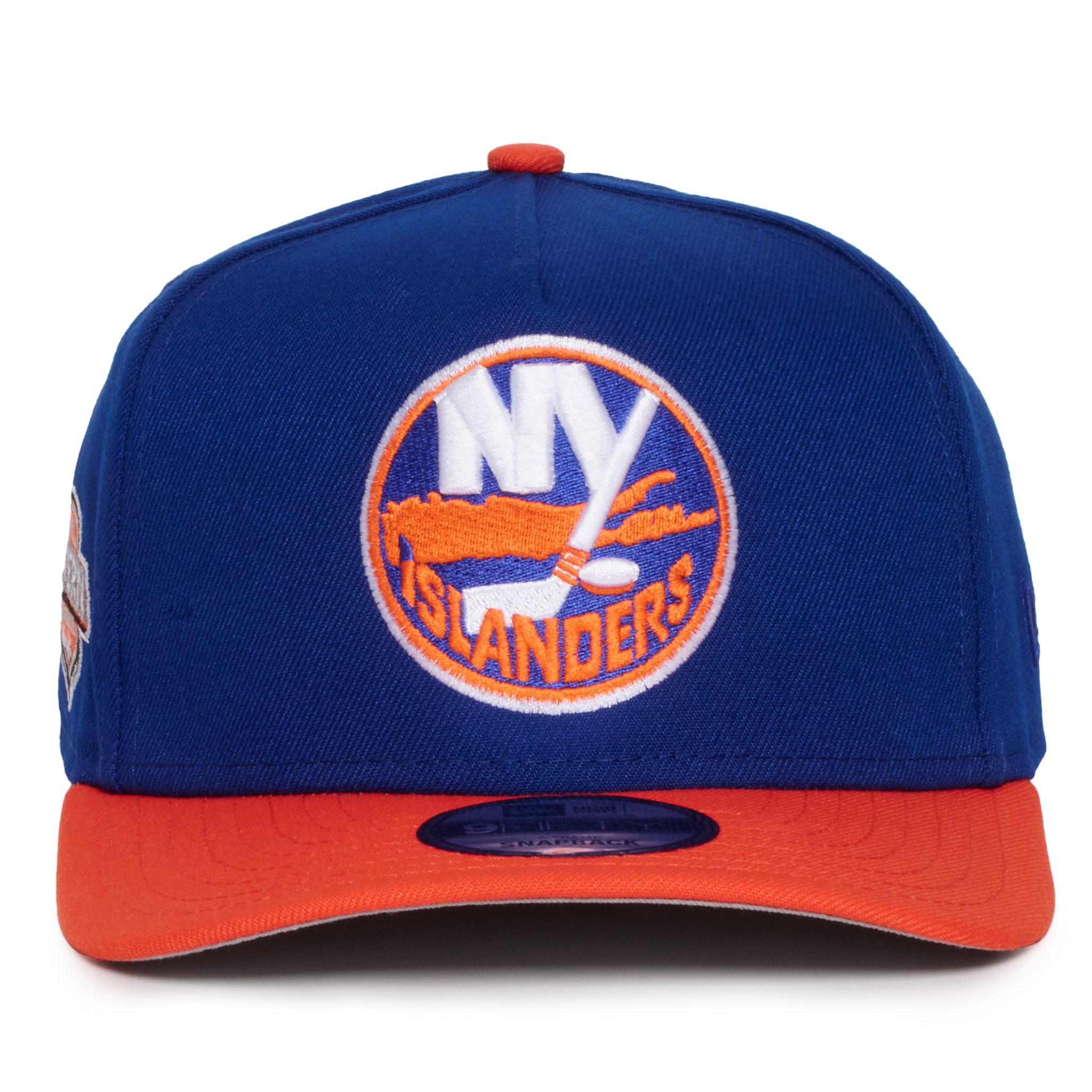 New York Islanders Royal Blue and Orange 950 AFrame Snap Back