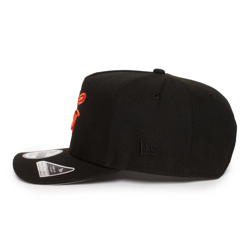 Baltimore Orioles Black 950 AFrame 66 WS Snap Back