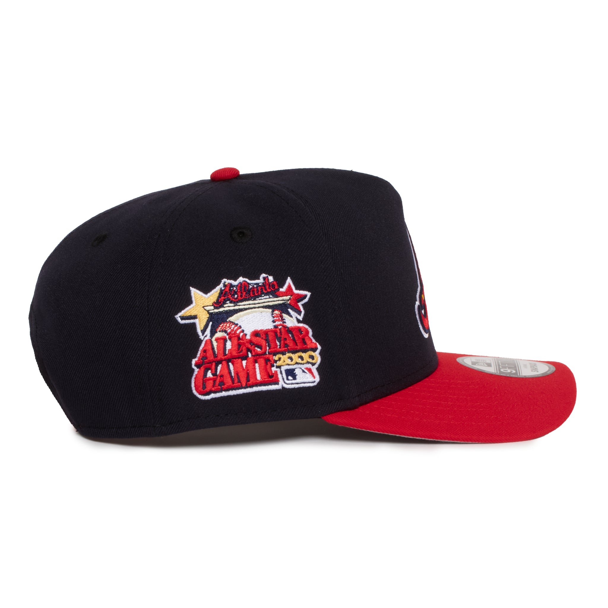 Atlanta Braves Navy and Red 950 AFrame 00 ASG Snap Back