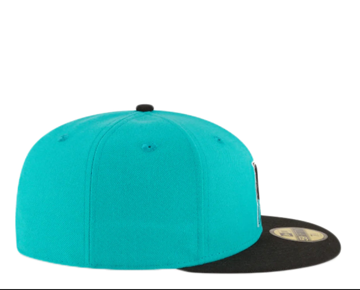 Florida Marlins Teal and Black 1997 World Series Fitted Hat