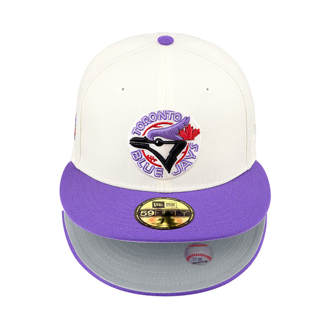 Toronto Blue Jays Creme Chrome White & Purple 20Th