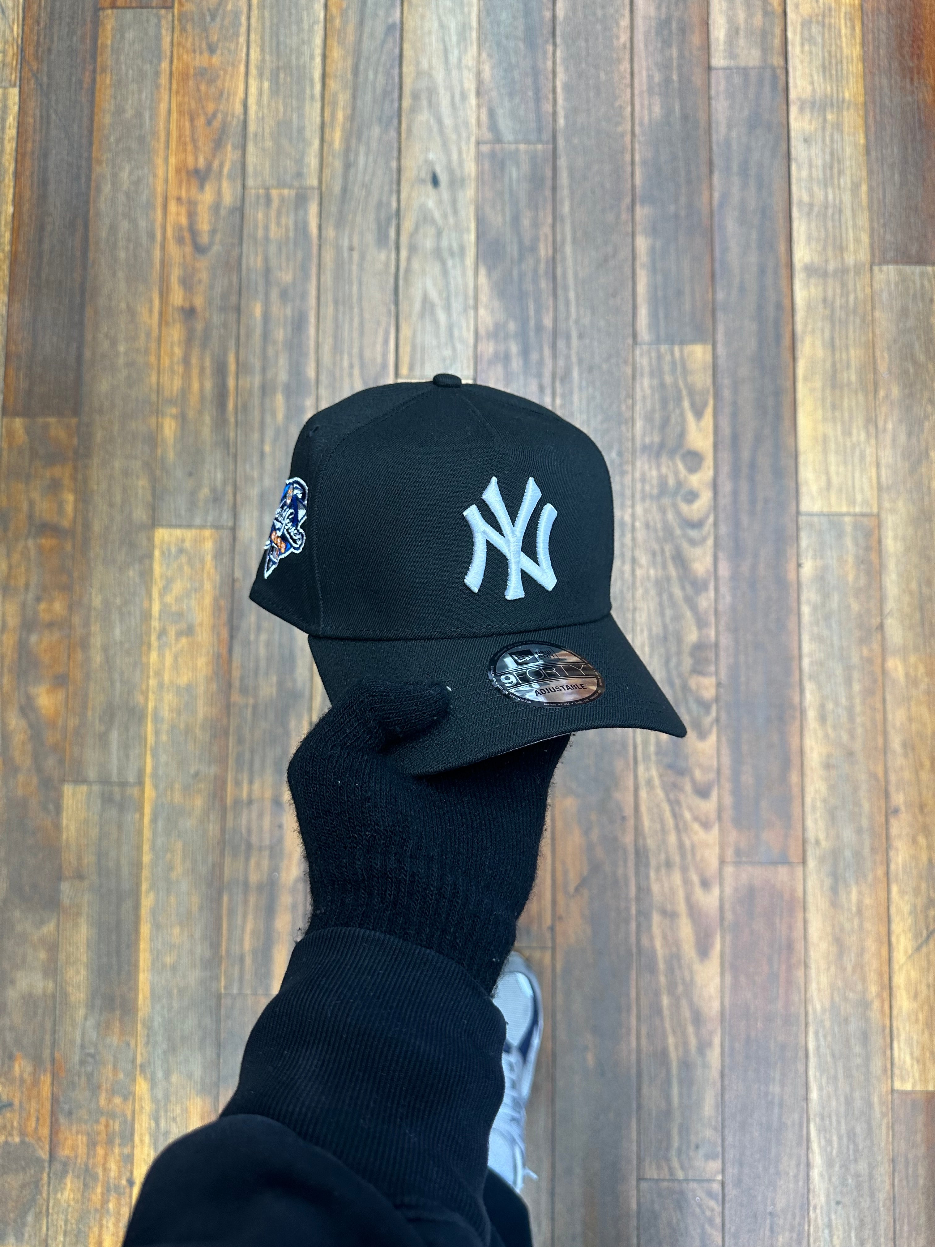 New York Yankees All Black 940 A-Frame Snap Back 2000 World Series