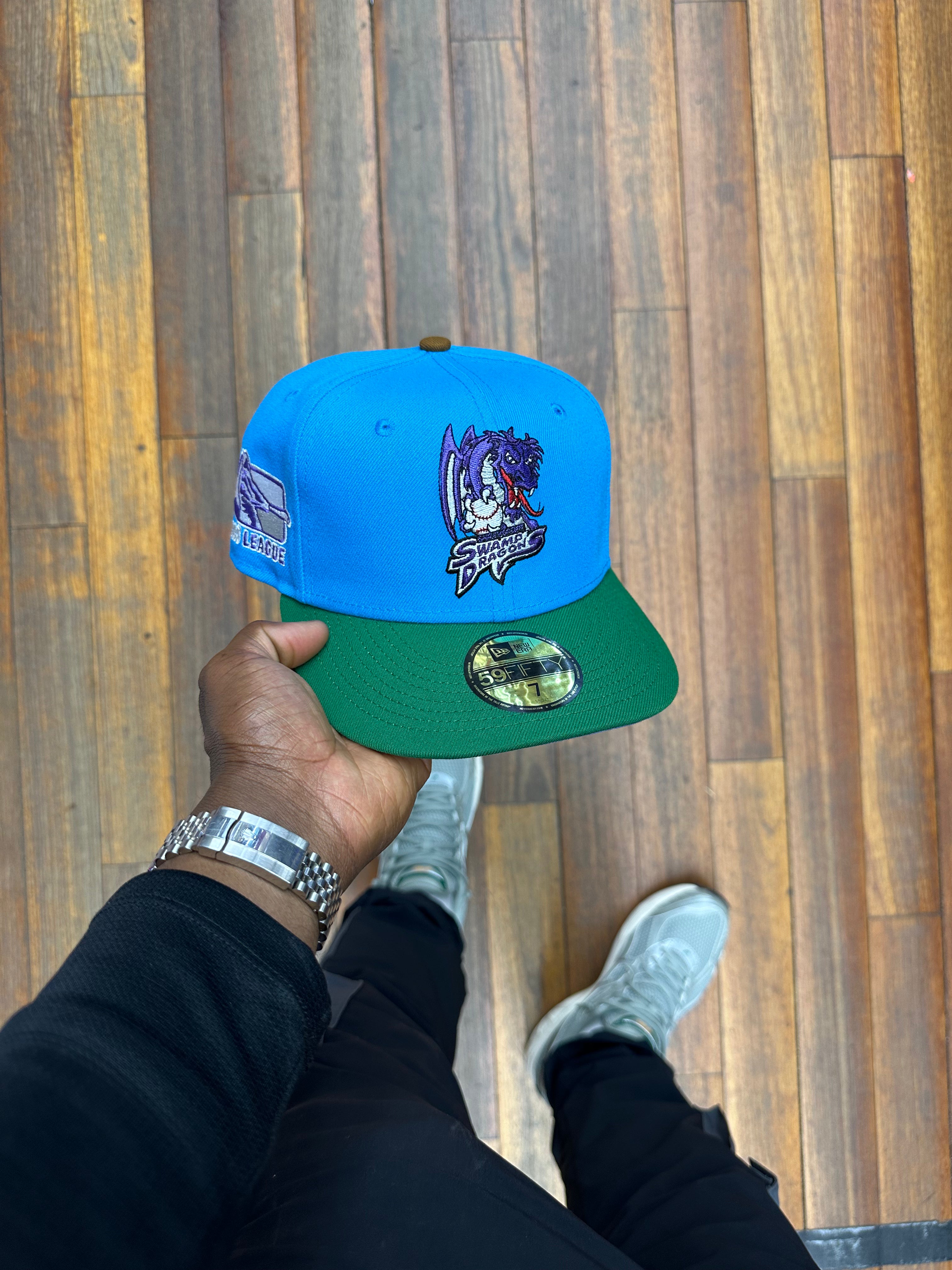 Shreveport Swamp Dragons Blue and Green
