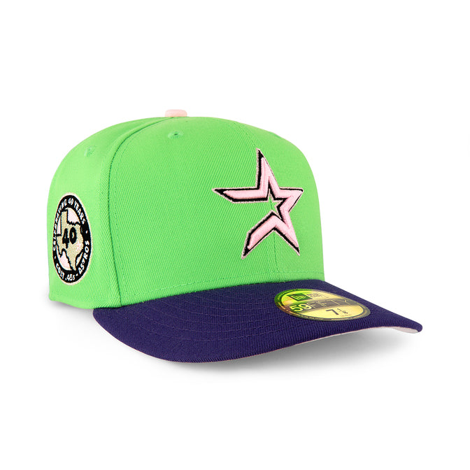 Houston Astros Lime Green & Purple 40Th Anniversary