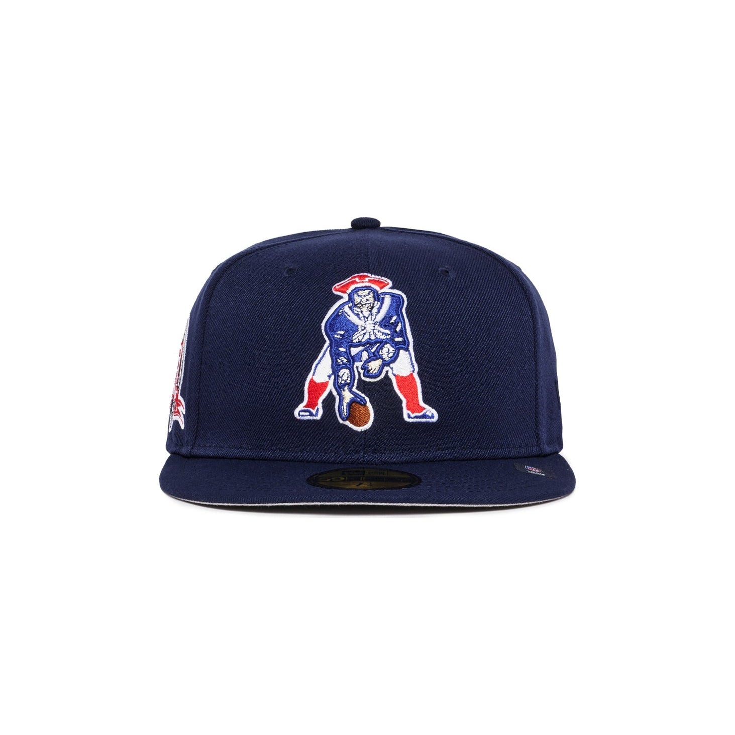 New England Patriots Mascot Oceanside Navy 50 Seasons