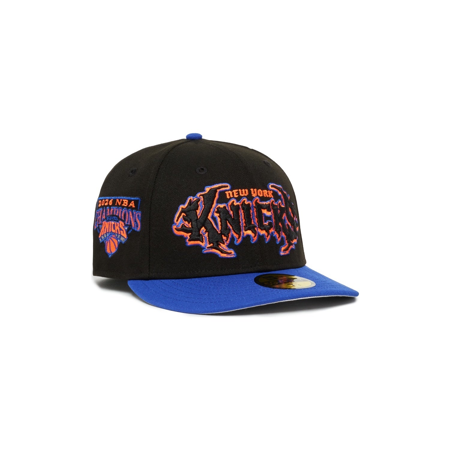 New York Knicks Black and Royal Graffiti 26 Champs