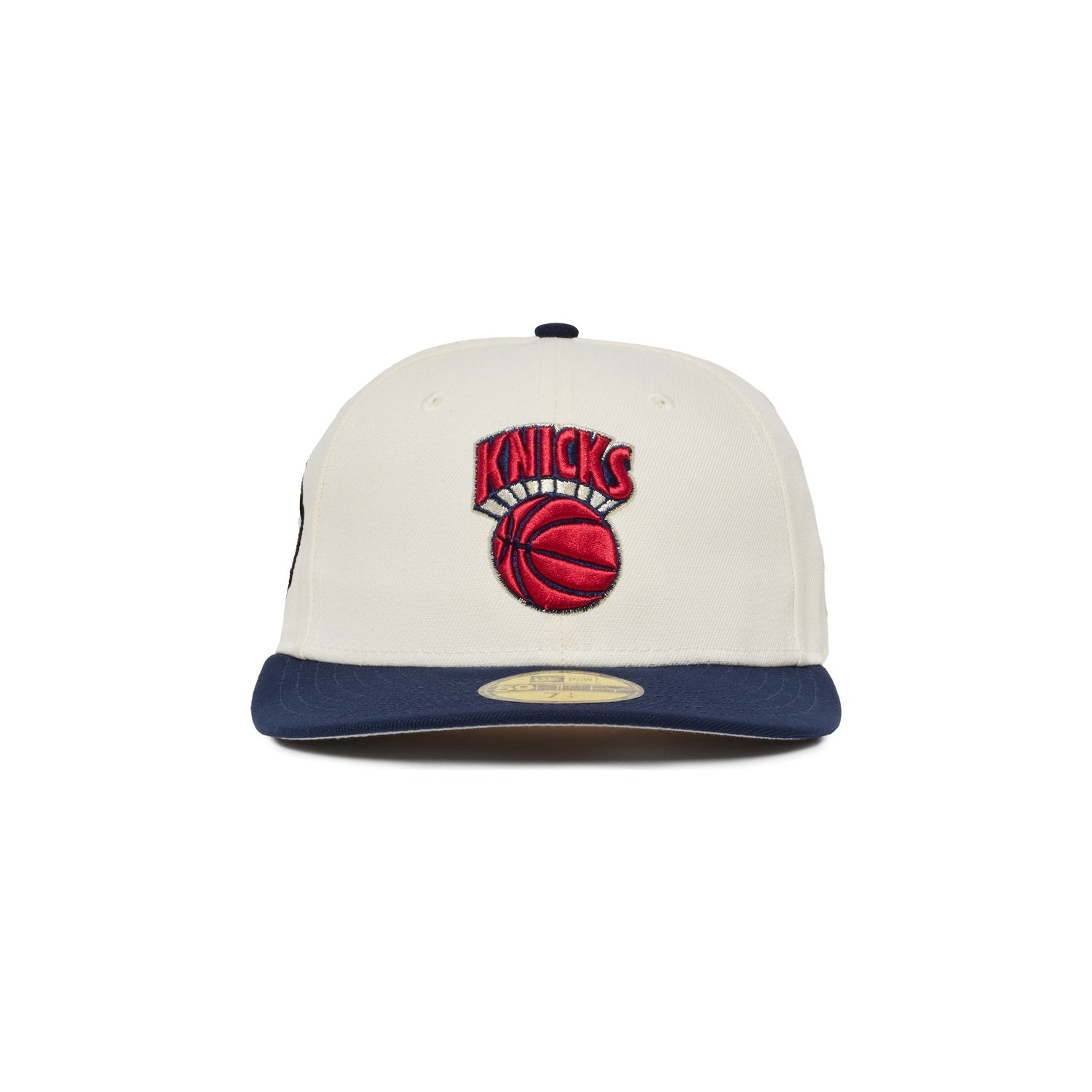 New York Knicks Creme and Navy Easrern