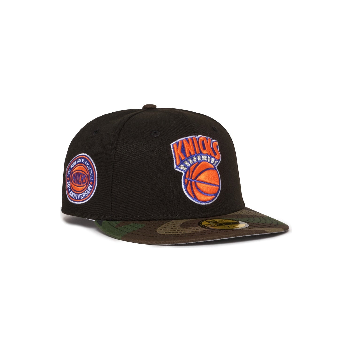 New York Knicks HWC Black and Camo 70 Years