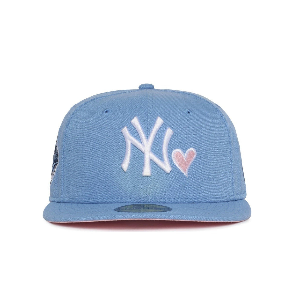 New York Yankees Sky Blue w/  Pink Heart Pink uv  1996 World Series