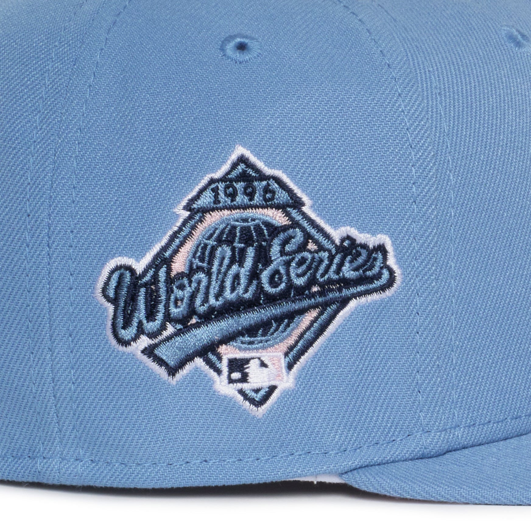New York Yankees Sky Blue w/  Pink Heart Pink uv  1996 World Series