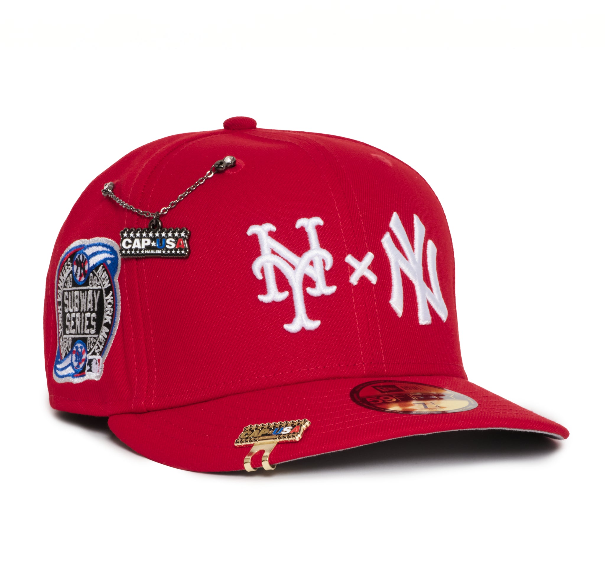 New York Yankees X Mets All Red Subway Series