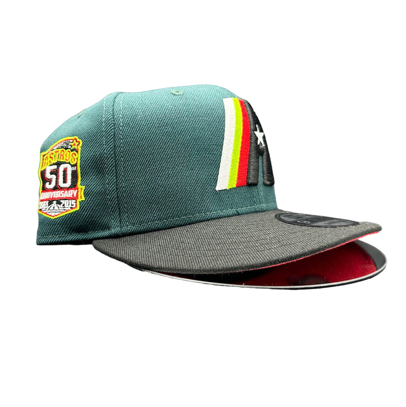 Houston Astros Dark Green & Black 950 Snap Back