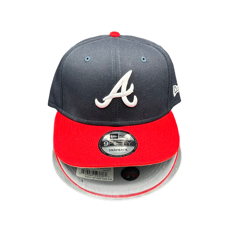 Atlanta Braves Navy & Red 950 Snap Back