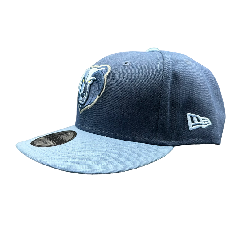 Memphis Grizzlies Navy and Sky Blue 950 Snap
