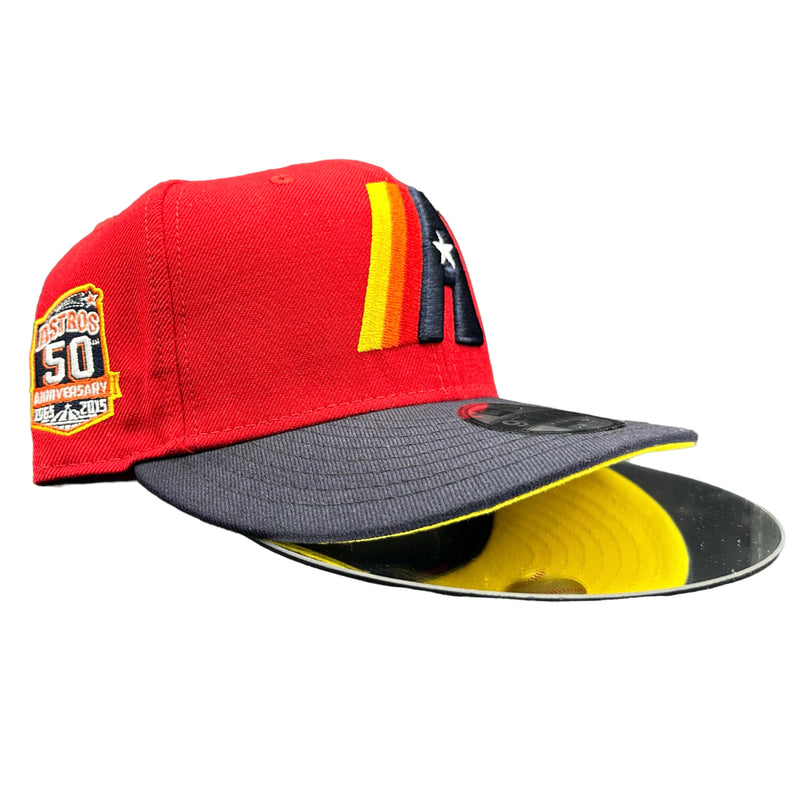 Houston Astros Red & Navy 950 Snap w/ Manila UV