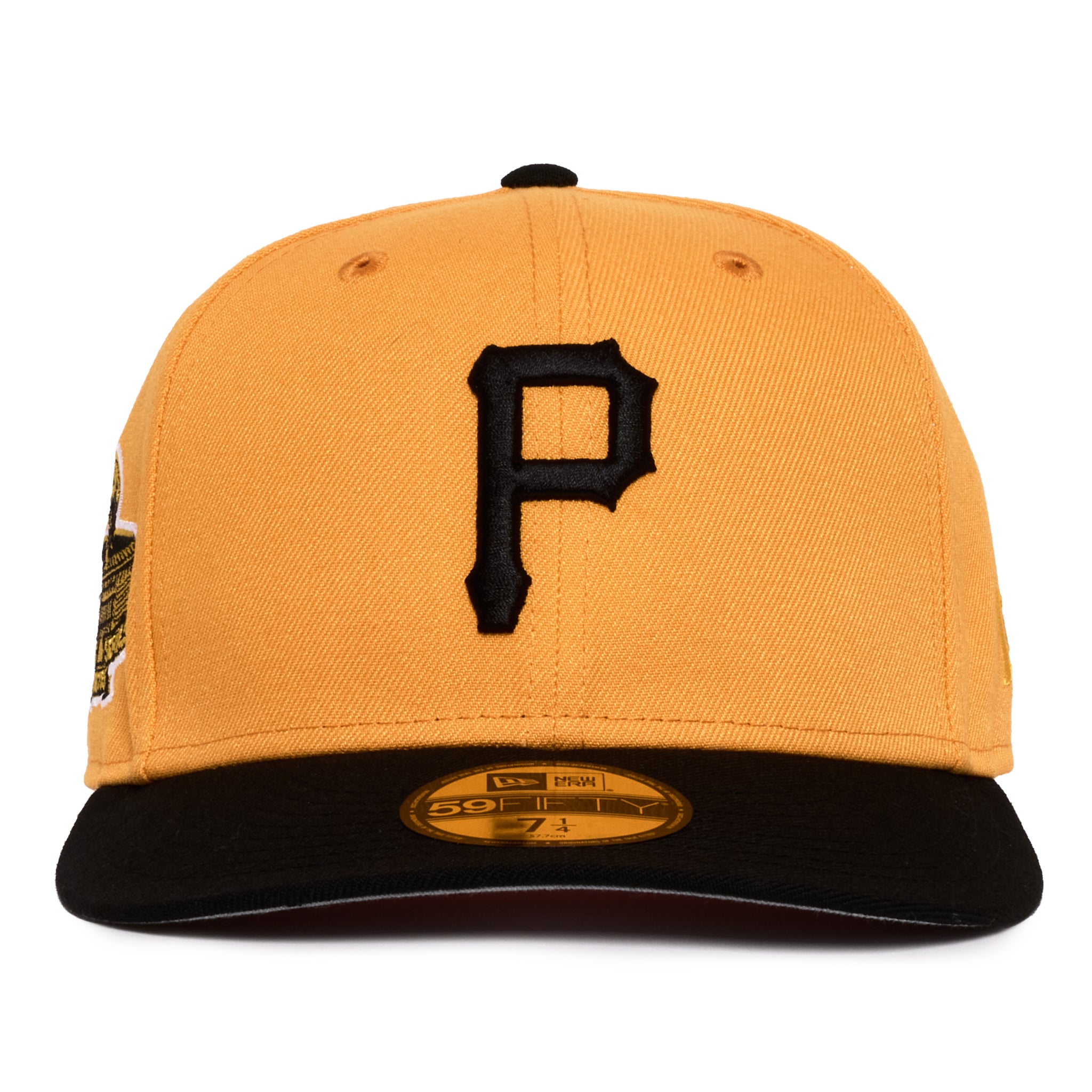 Pittsburgh Pirates AGold Yellow and Black Black Logo 1971 World Series