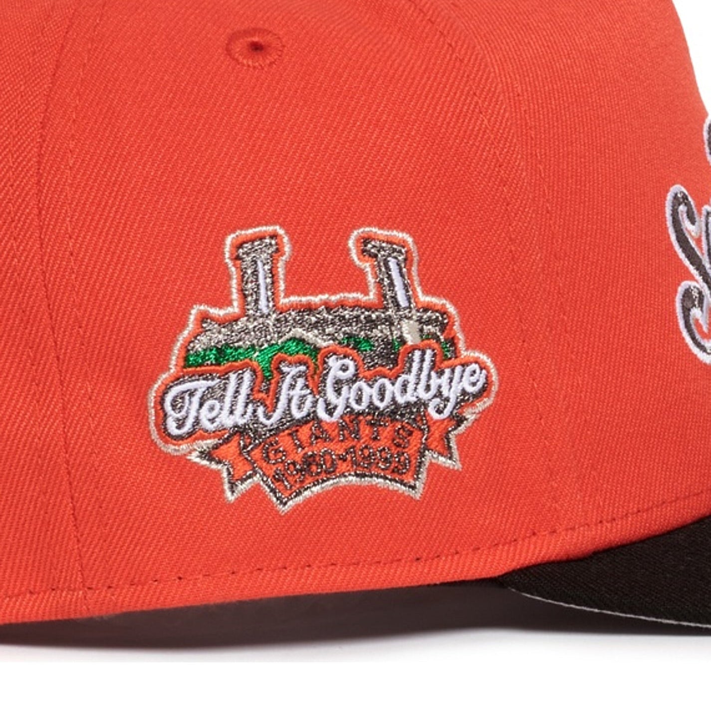 San Fransisco Giants Orange & Black Script 950 AFrame TIG WS Snap Back