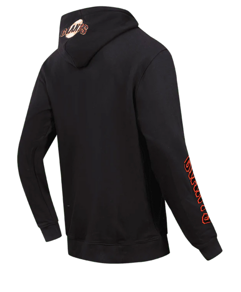 San FranciscoGiants Black Stacked Hoodie