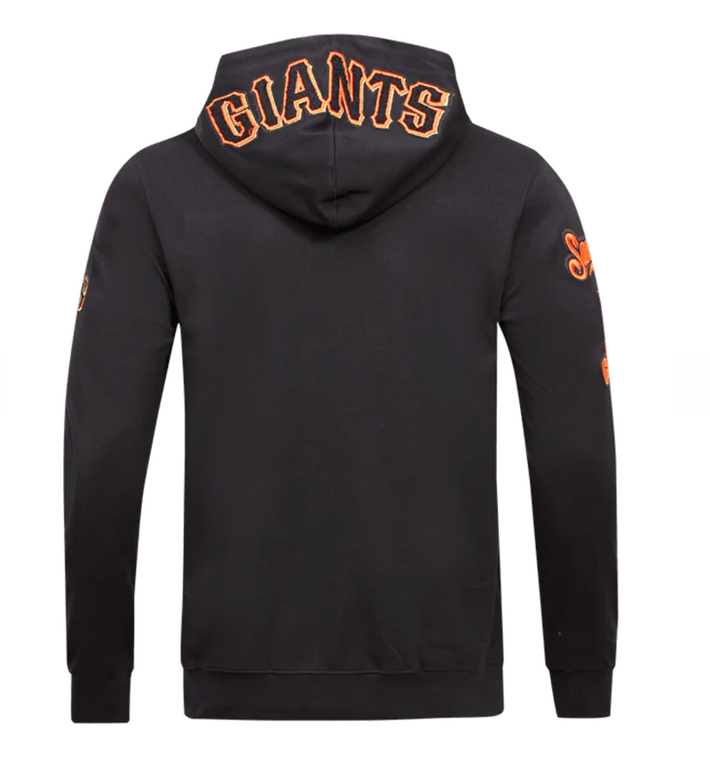 San FranciscoGiants Black Zipper Hoodie