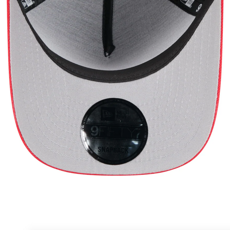 Kansas City Chiefs Black NFL25 DRAFT 950 AFrame Snap Back