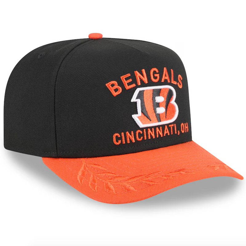 Cincinnatti Bengals Black NFL25 DRAFT 950 AFrame Snap Back