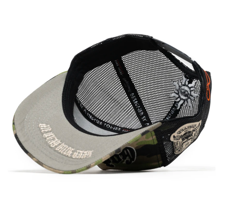 GODSPEED Forever All Camo Trucker Snap Back