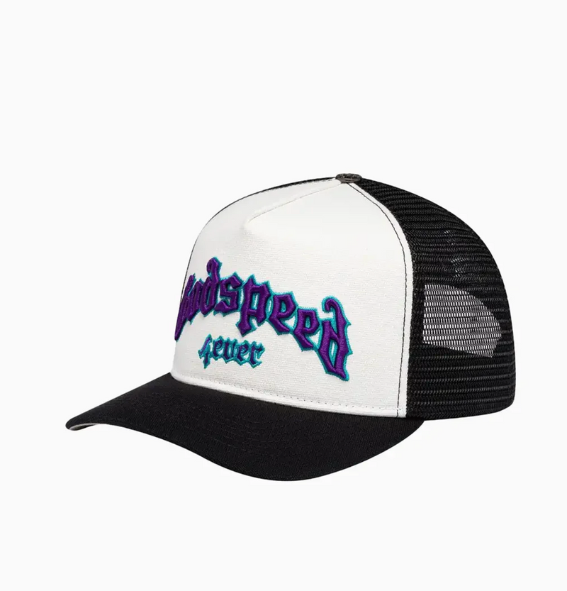 GODSPEED Forever Grape White and Black TRUCKER HAT
