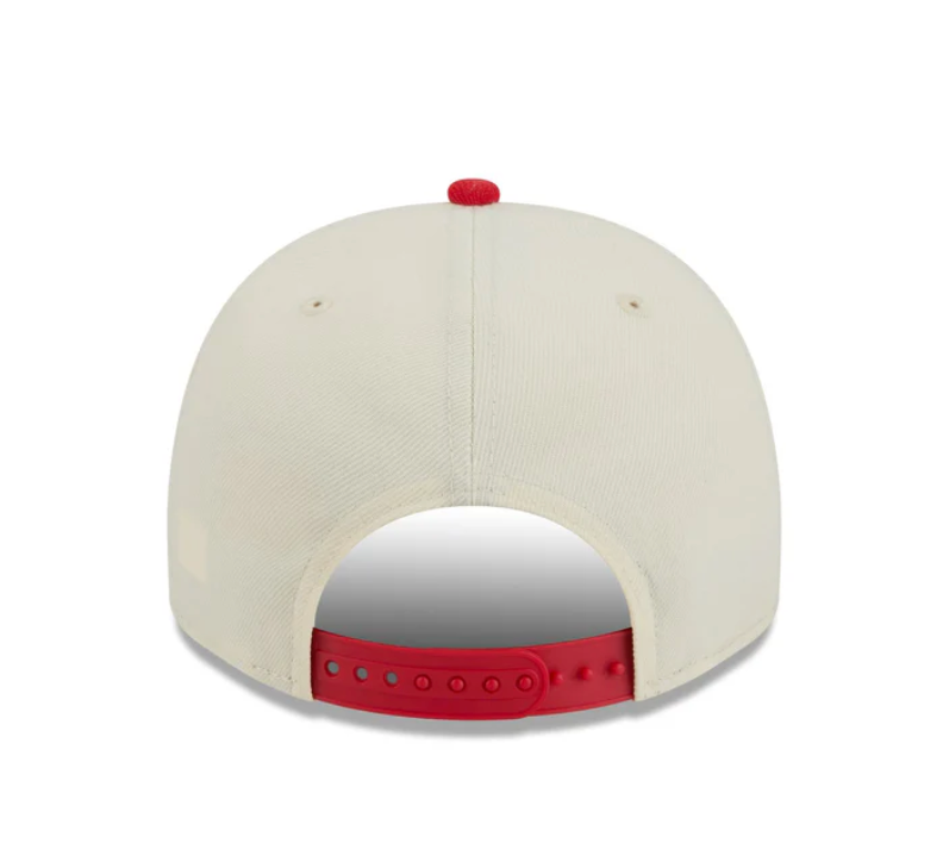 Houston Rockets HWC Chrome White 9FIFTY A-Frame Snapback