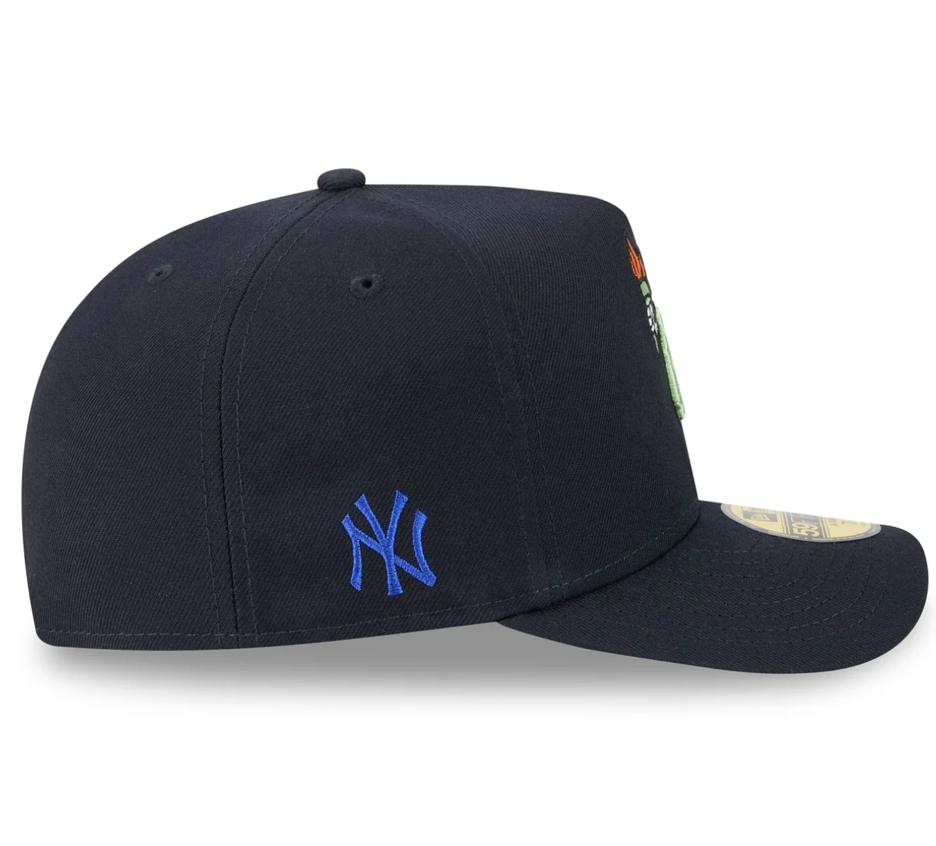New York Yankees Navy Cartoon Liberty 950 Aframe Snap Back