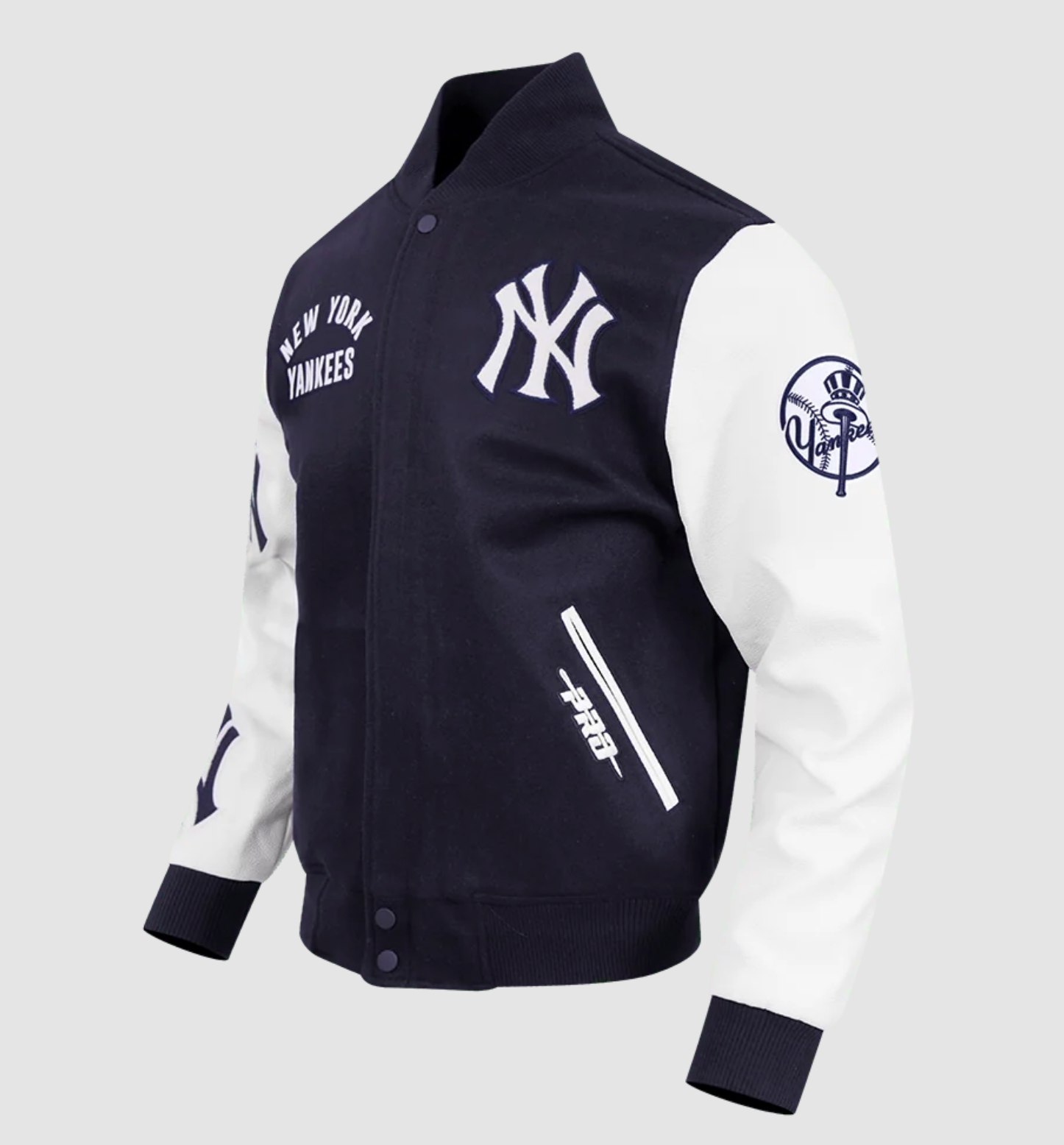 New York Yankees Navy Varsity Jacket Pro Standard