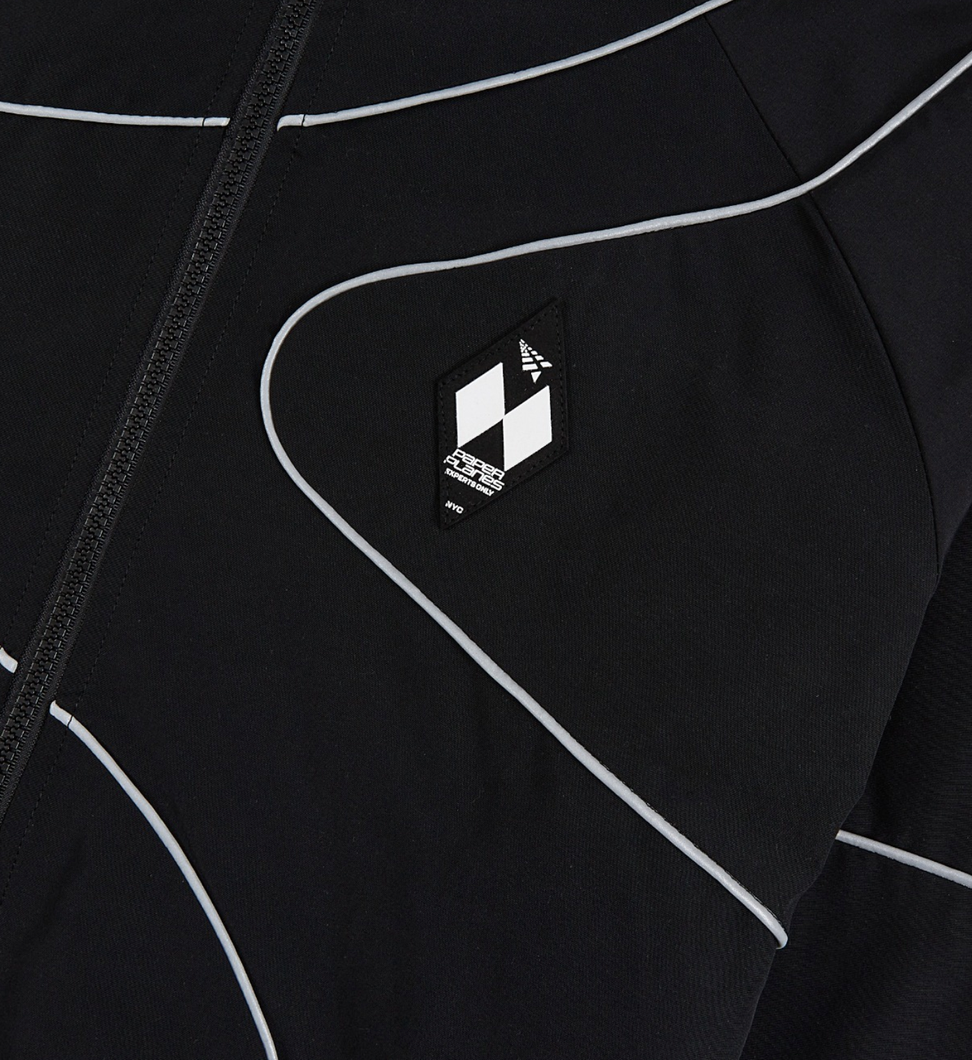 PLANES NYLON Black REFLECTIVE LINED Jacket