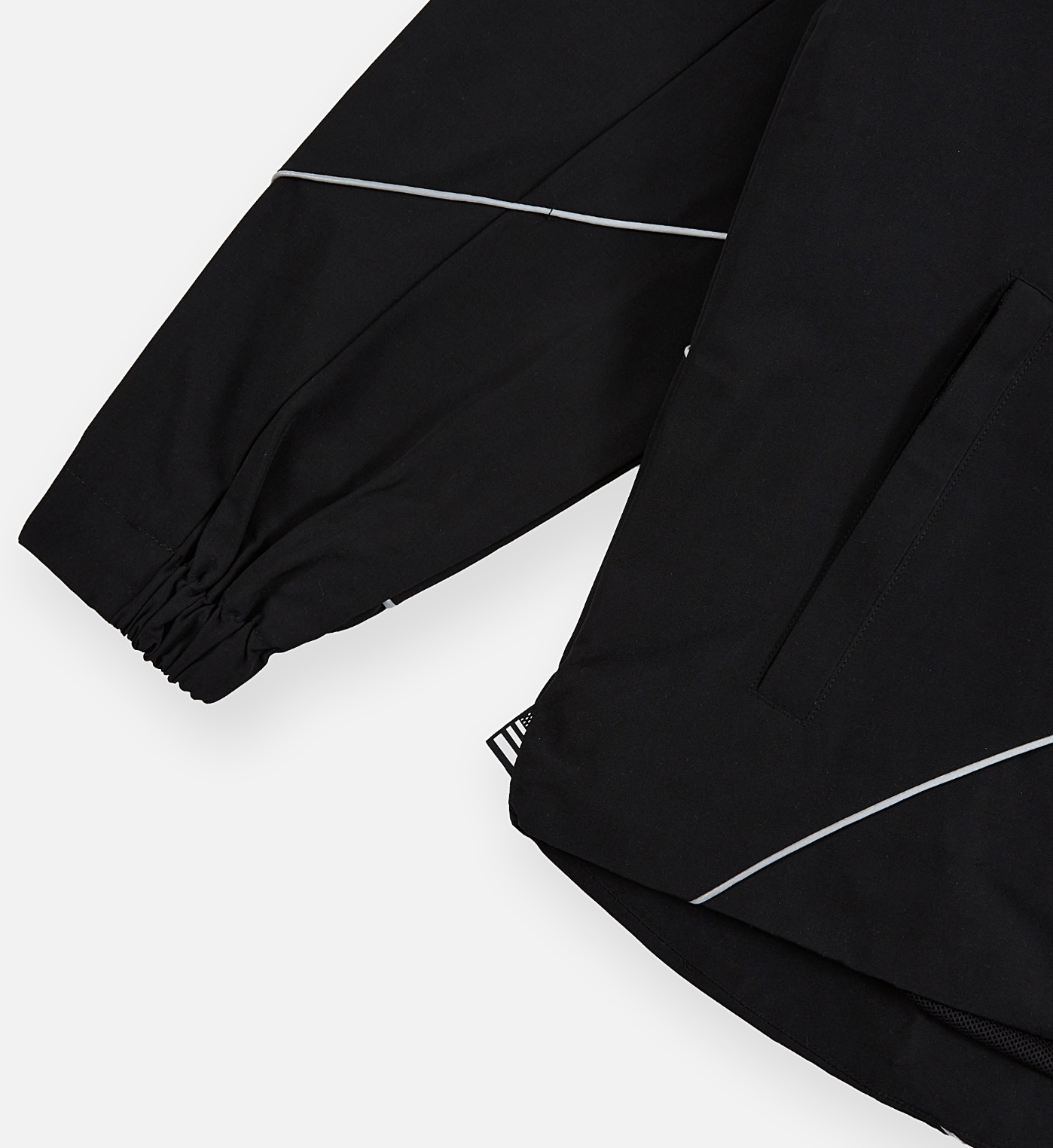 PLANES NYLON Black REFLECTIVE LINED Jacket